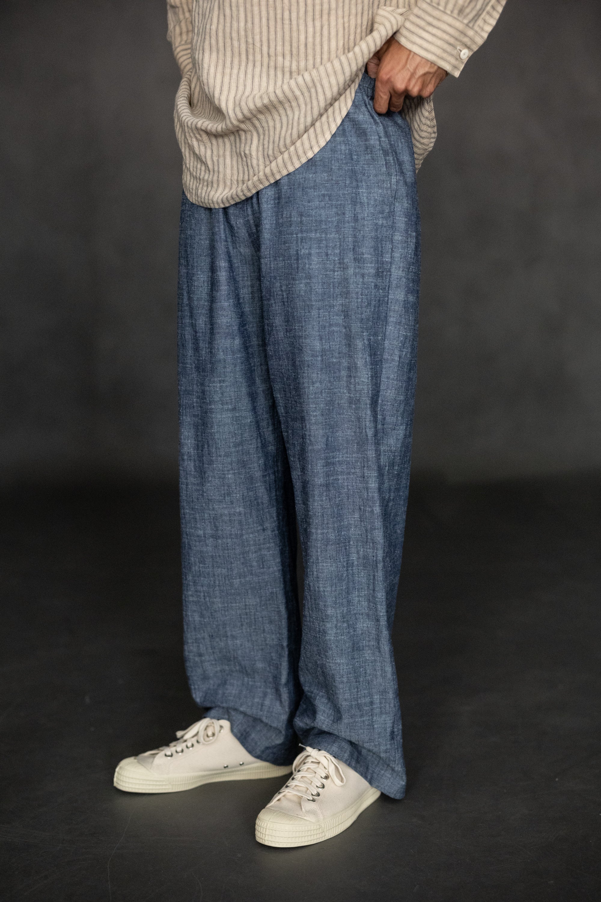 Japanese Corduroy - Navy Grid – Merchant & Mills