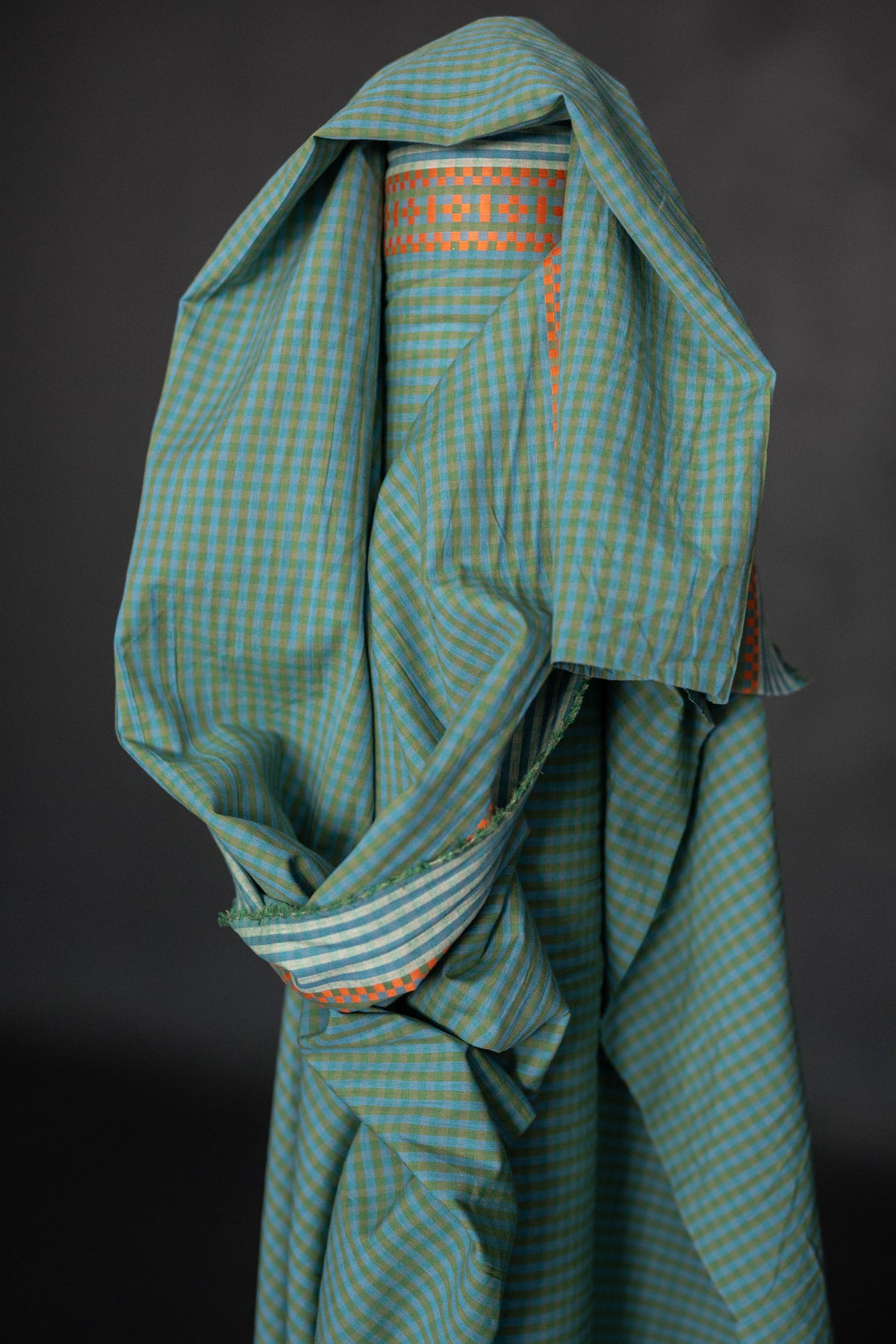 Woven Indian Cotton - Limelight