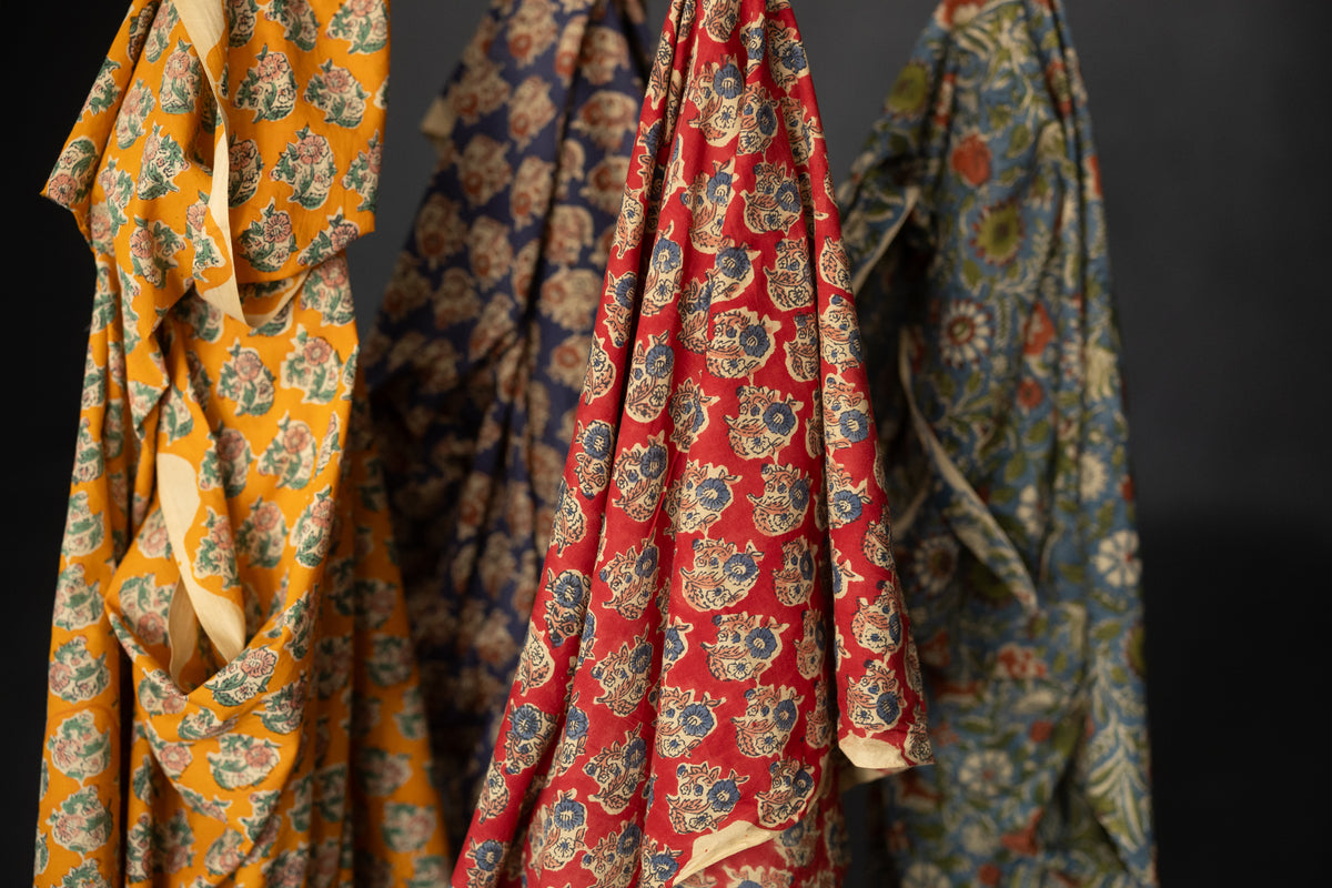 Indian Block Print Cotton - Minna