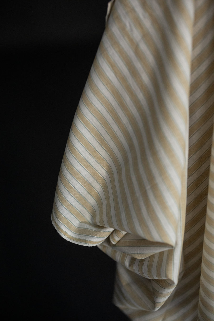 Handwoven Cotton Stripe - Citron