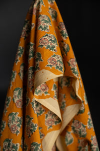 Indian Block Print Cotton - Oleander