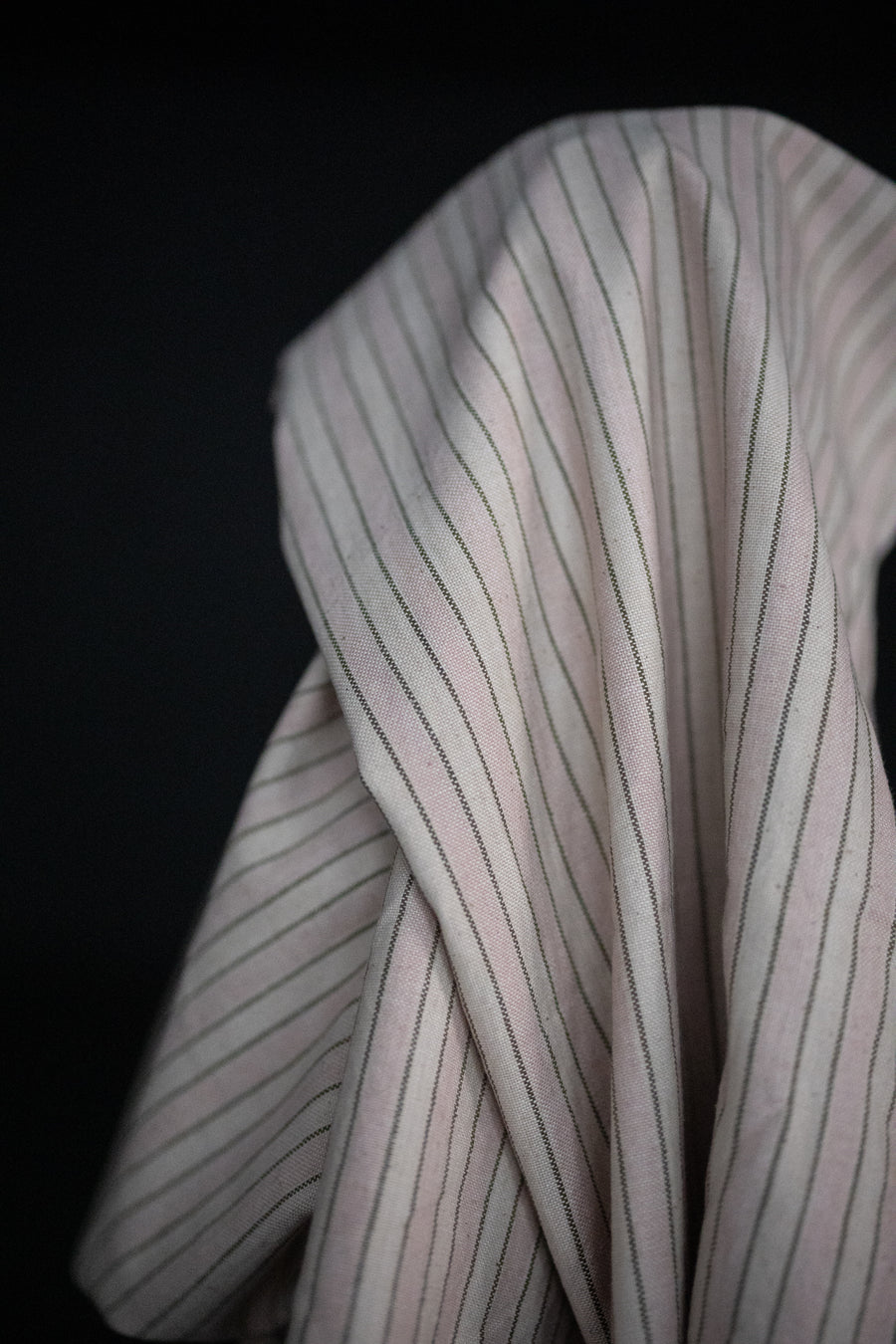 Handwoven Cotton Stripe - Pink Fir