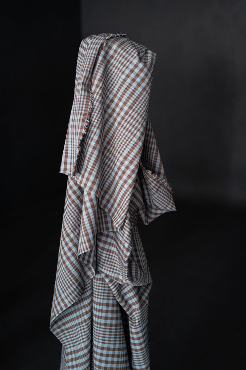 Organic Cotton/Linen - Frankie Check