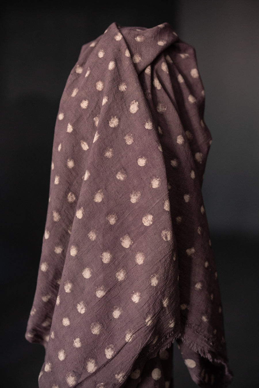 Indian Block Print Cotton - Medjool Spot