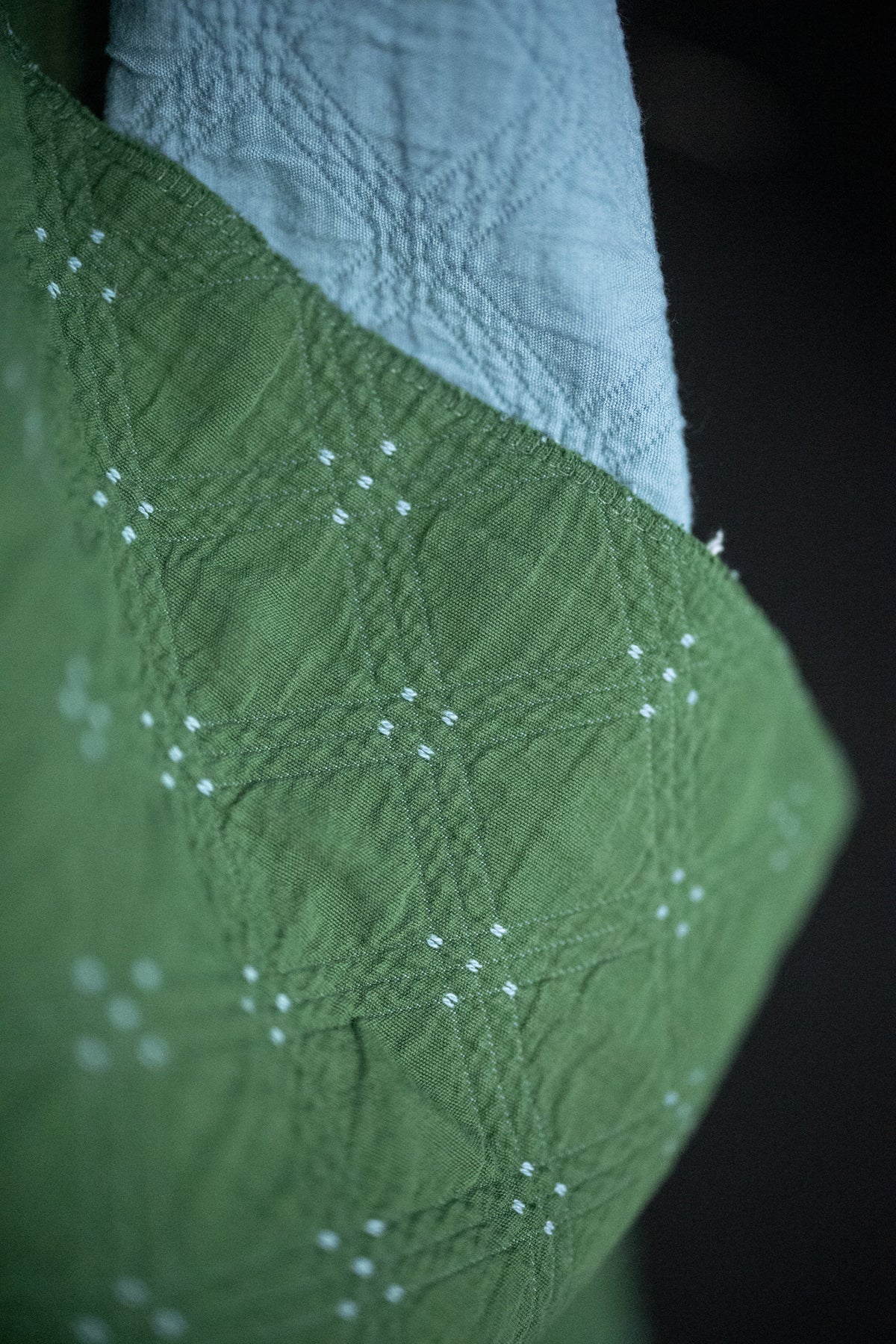 Quilted Cotton Jacquard - Ryegrass