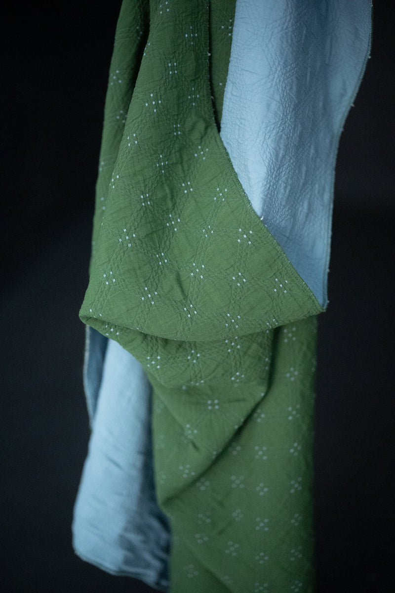 Quilted Cotton Jacquard - Ryegrass