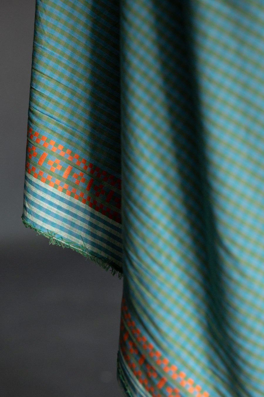 Woven Indian Cotton - Limelight
