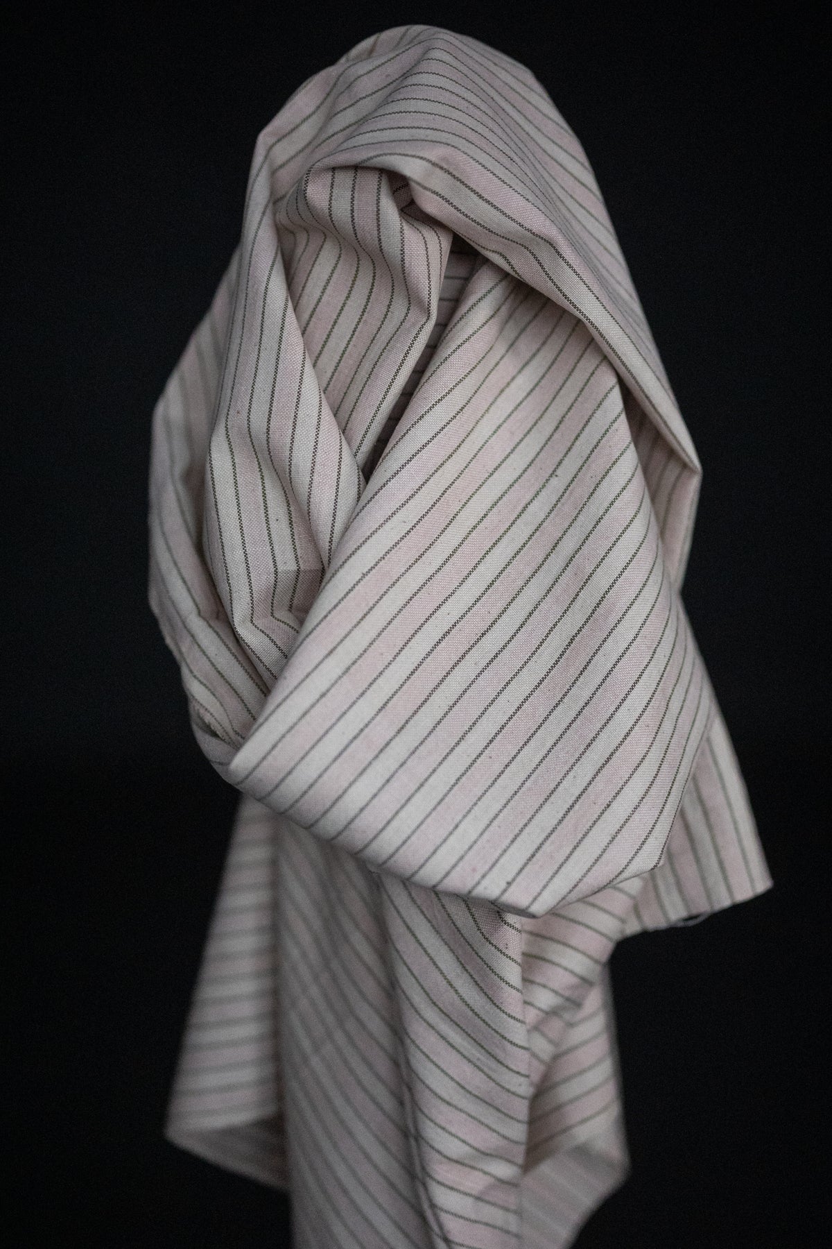 Handwoven Cotton Stripe - Pink Fir