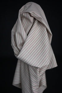Handwoven Cotton Stripe - Pink Fir