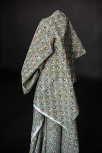 Indian Block Print Cotton - Chelsea Bud
