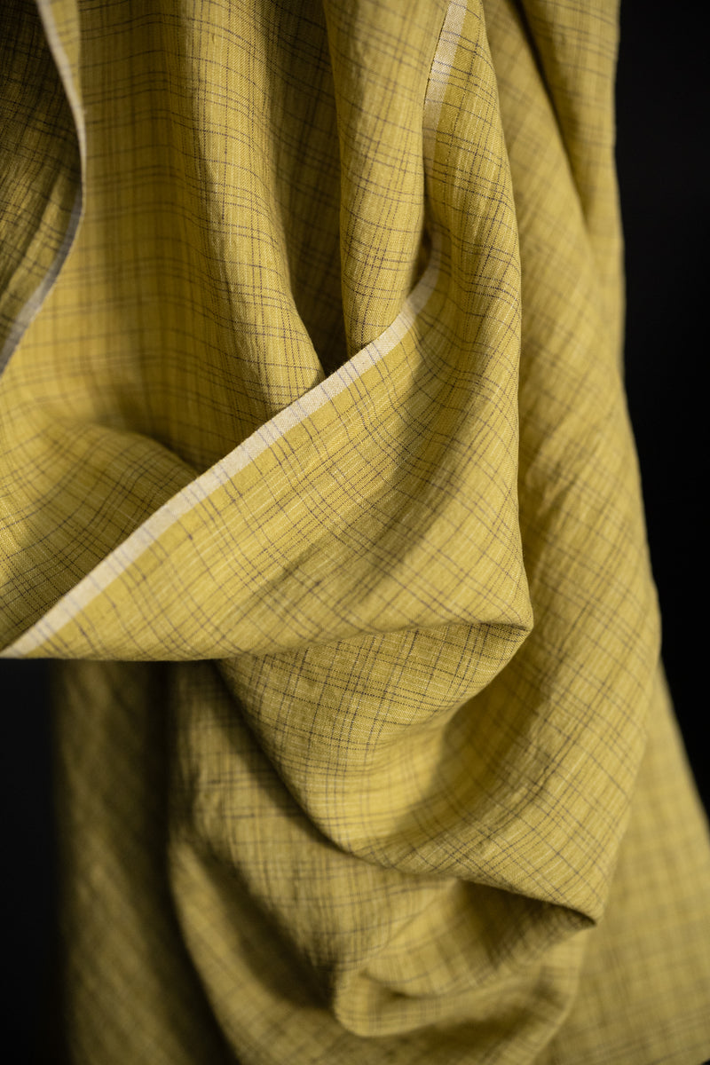 European Laundered Linen - Limequat Check