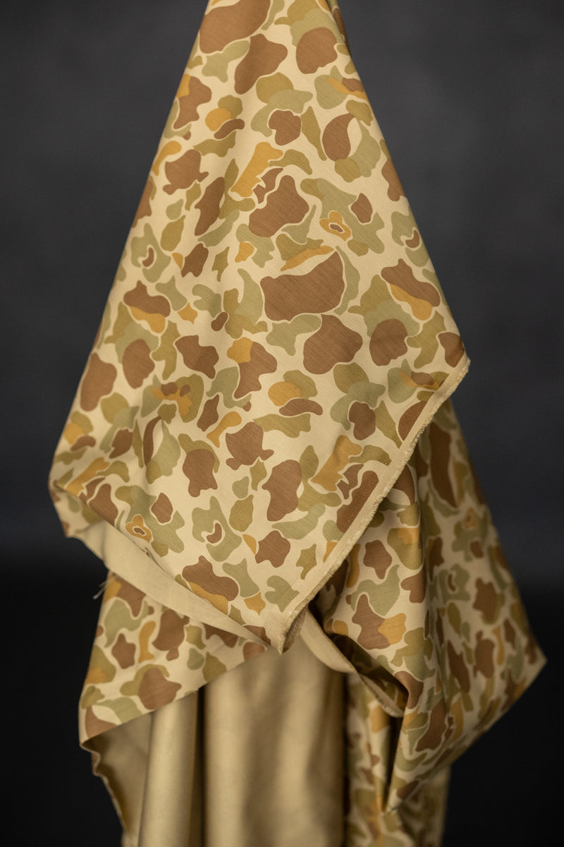 Japanese Cotton Canvas - Duck Hunter Camouflage