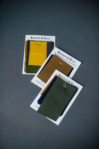 Dry Oilskin Sample Cards