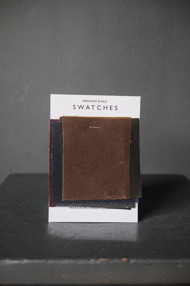 Organic Oilskin Sample Card