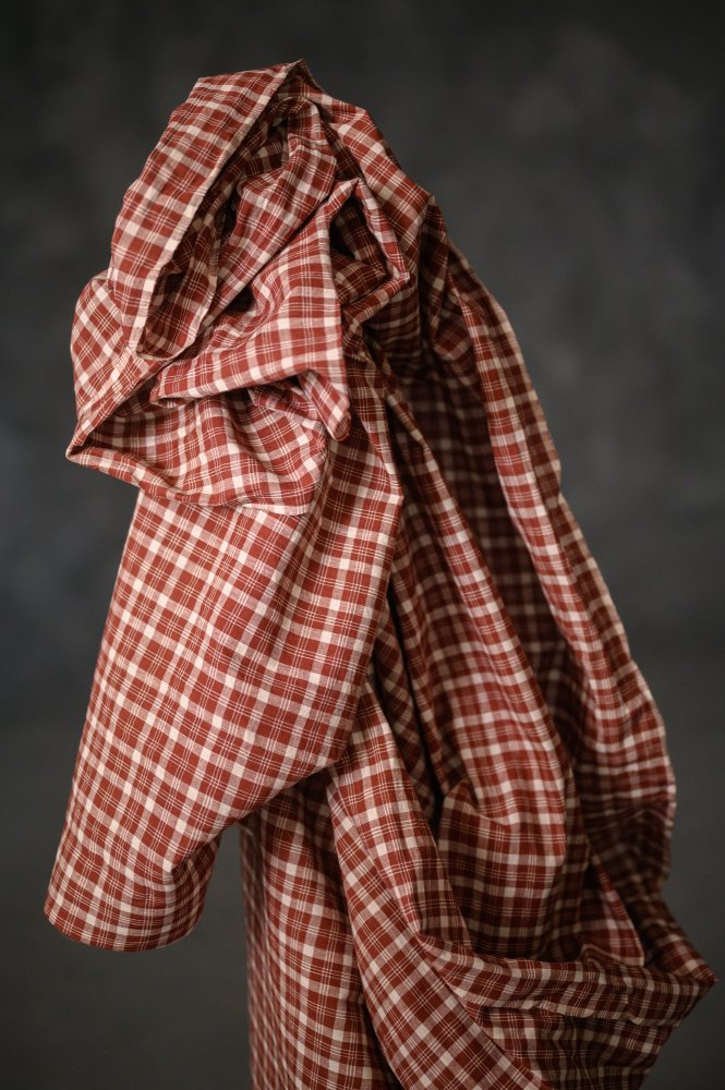 Handwoven Cotton Check - Bakewell