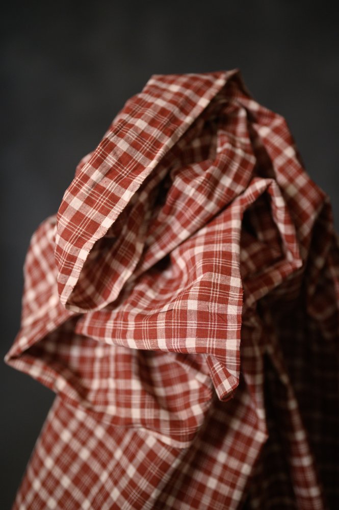 Handwoven Cotton Check - Bakewell