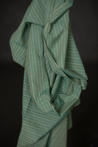 handwoven cotton stripe fabric 