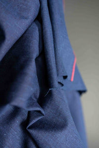 Handwoven Indigo Cotton - 4.1oz Blue Vine