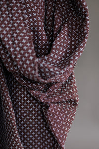 Indian Cotton Cross Stitch - Cool Browns
