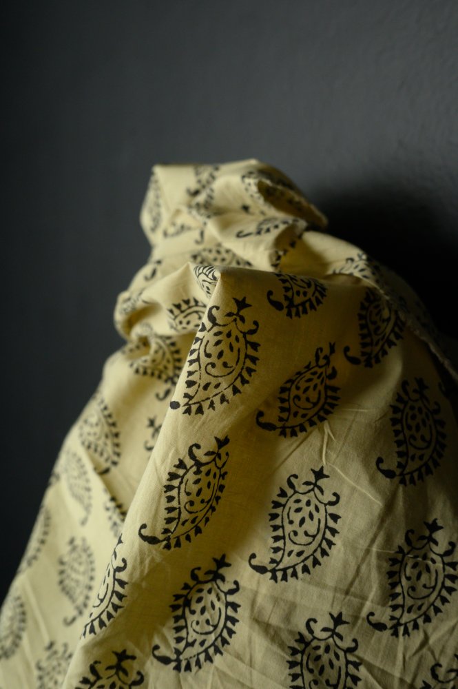 Indian Block Print Cotton - Cara