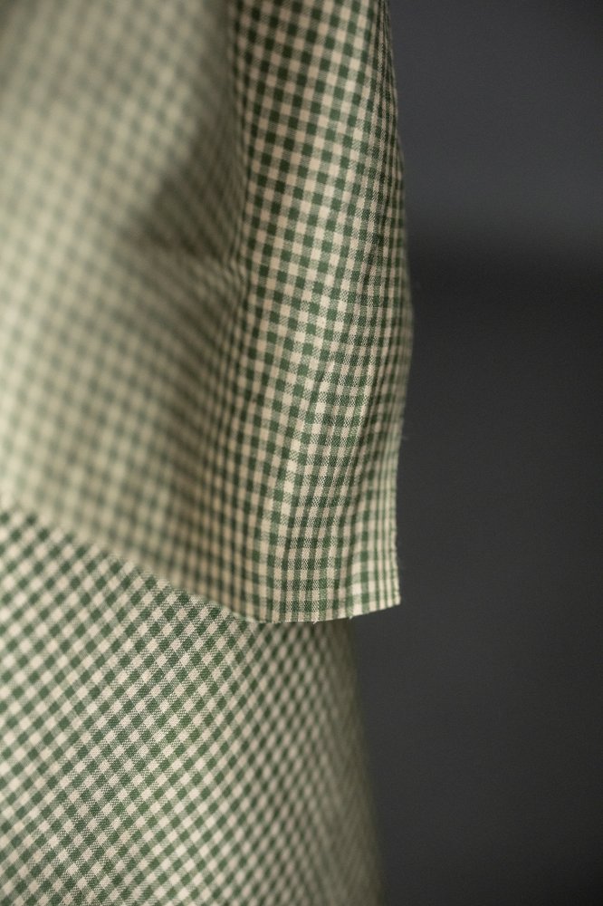 Indian Handwoven Cotton - Cardamom Gingham