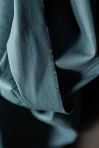 Soft Cotton Canvas - Blue/Green