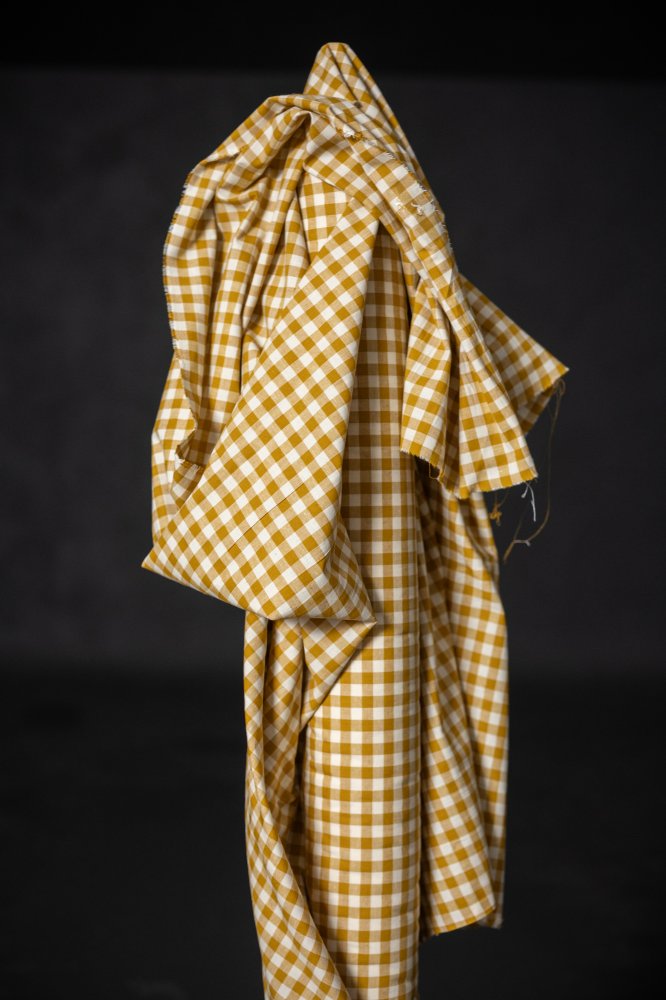 Organic Cotton/Linen Gingham - Pippa