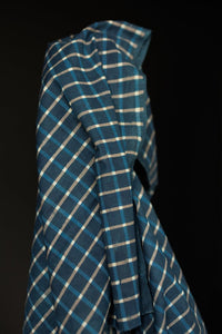 Indian Block Print Cotton - Deepwater