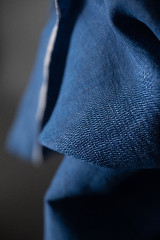 Handwoven Linen - Dory Blue