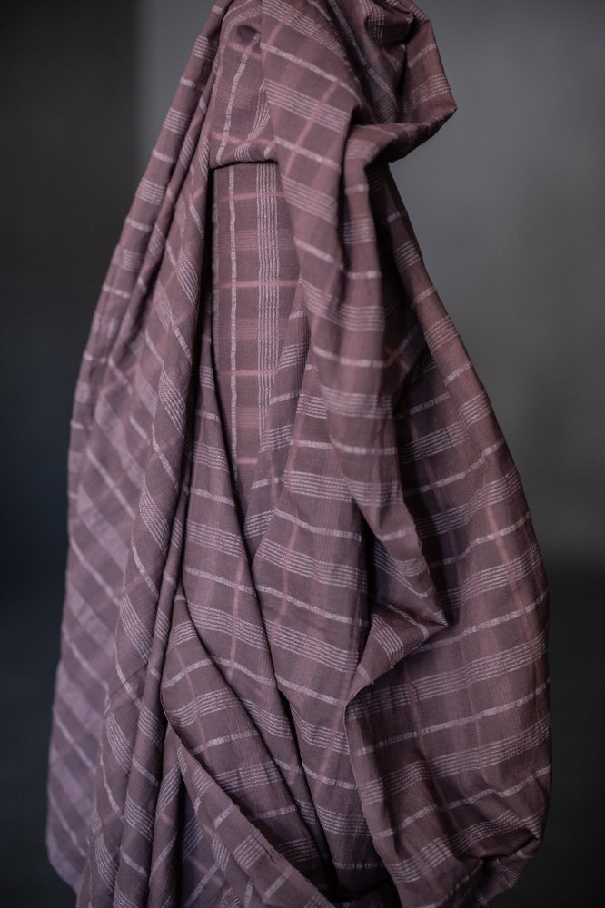 purple cotton