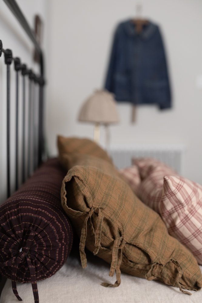 Handwoven Cotton Check - Farm Check