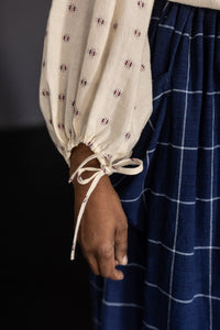 Natural Indian Cotton - Finn Dobby