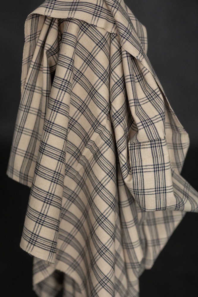 Handwoven Cotton Check - Freddie Check