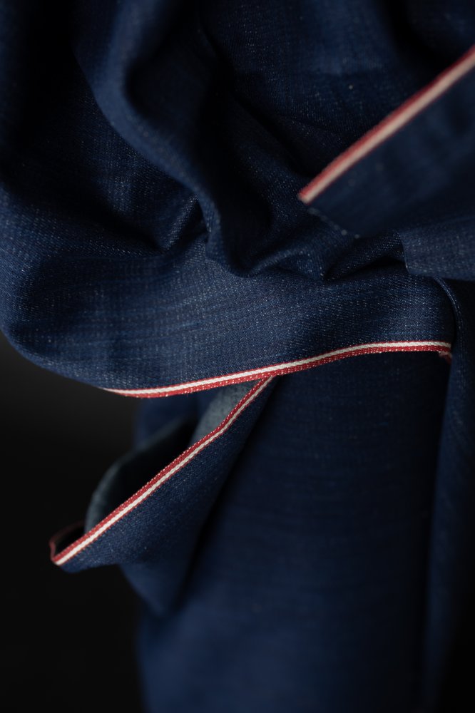 10.2oz Handloom Denim - Indigo Denim Twill