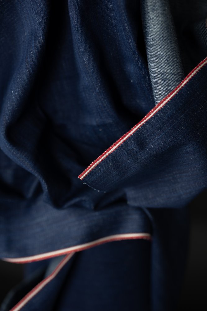 10.2oz Handloom Denim - Indigo Denim Twill