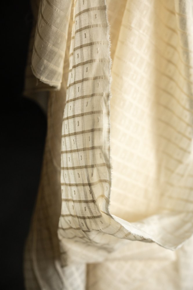 semi sheer indian cotton