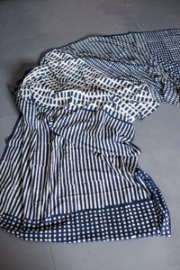 Organic Indigo Hopscotch