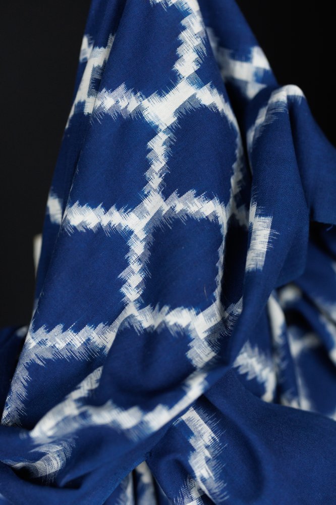 Indian Ikat Cotton - Ink