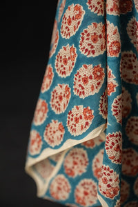 Indian Block Print Cotton - Jolie