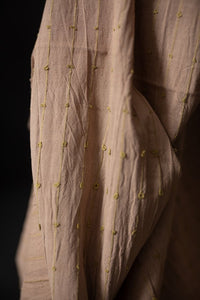 pink handwoven indian fabric 