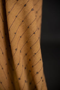 brown handwoven loopy fabric