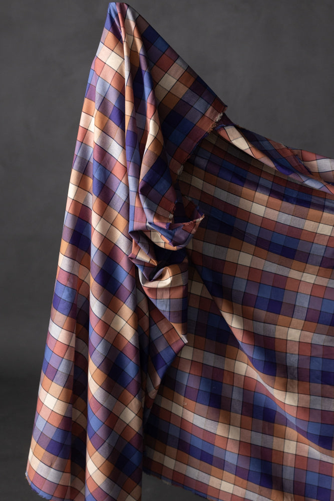 Organic Cotton Gingham - Magritte