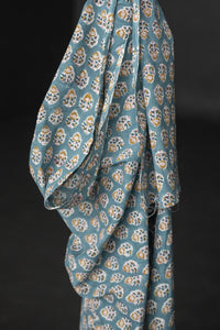 Indian Block Print Cotton - Mid Summer