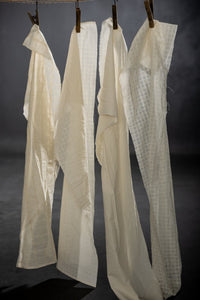 Natural Indian Cotton - Mini Stripe