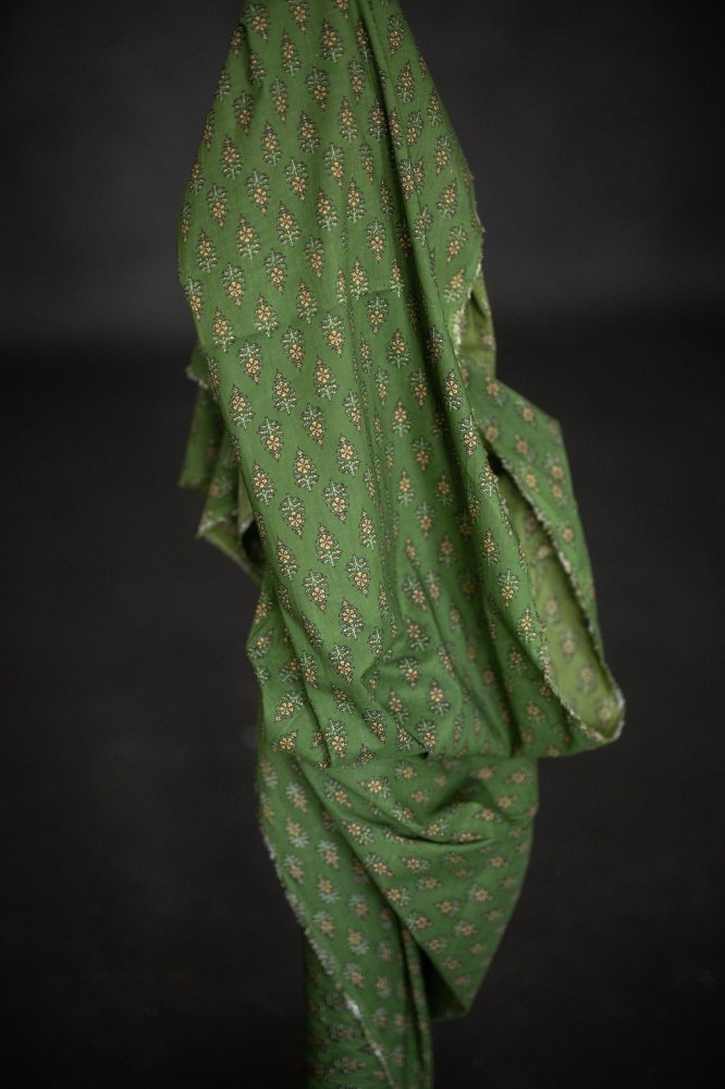 Indian Block Print Cotton - Morris
