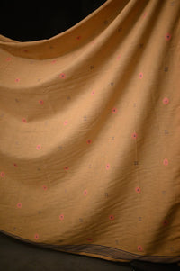 Jamdani Handwoven Cotton - Oaty Bloom