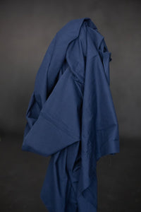 navy cotton fabric