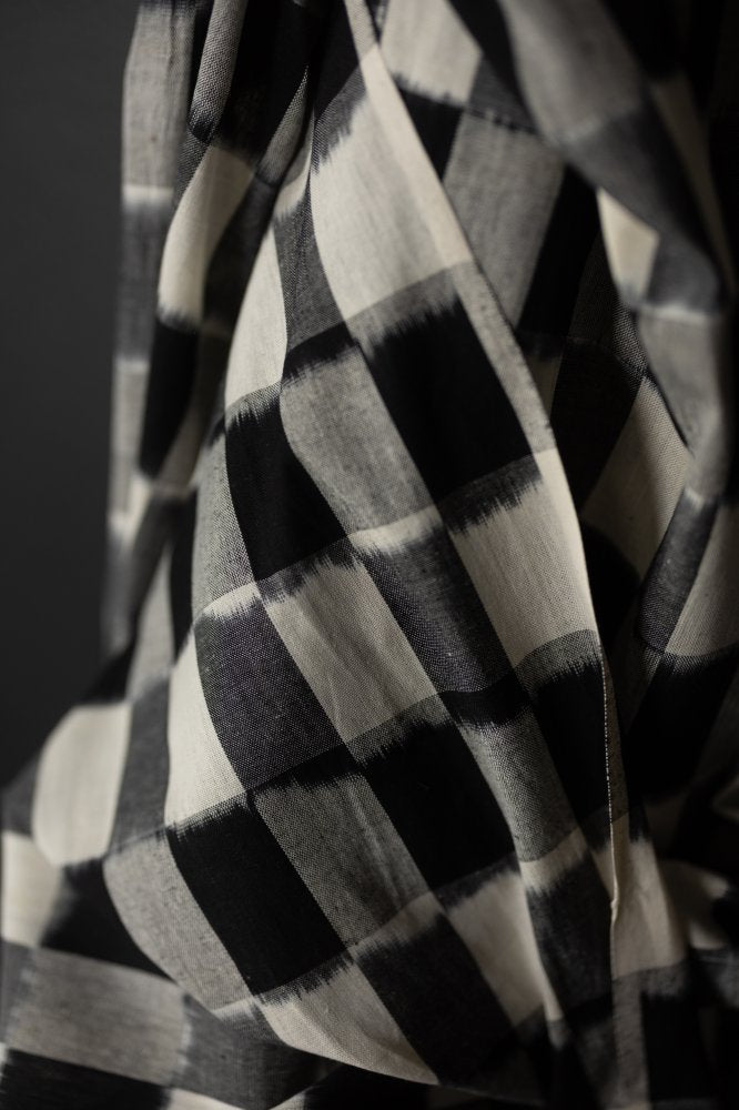 Indian Ikat Cotton - Portobello