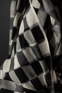 Indian Ikat Cotton - Portobello