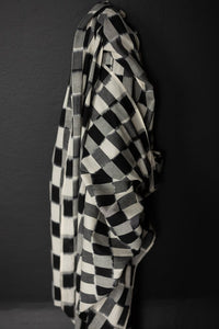 Indian Ikat Cotton - Portobello